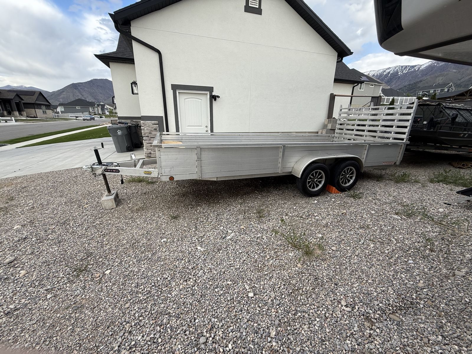 2021 primo aluminum trailer