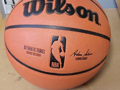 Wilson NBA Authentic Series Indoor/Outdoor Basketball - Orange
