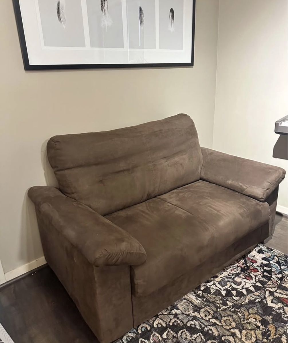 Brown Couch / Loveseat