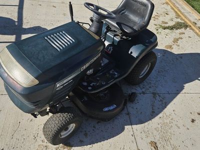 2 craftsman riding mowers