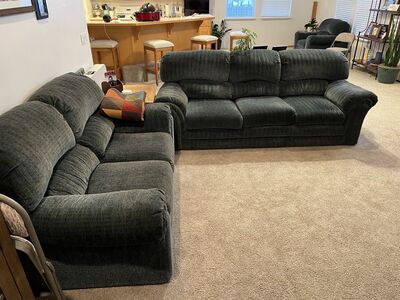 Couch, Loveseat, Lounge Chair For Sale