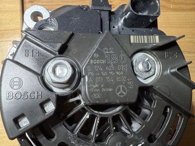 OEM Bosch 180A Alternator 03-08 Mercedes SL55 CL55 E55 S55 AMG