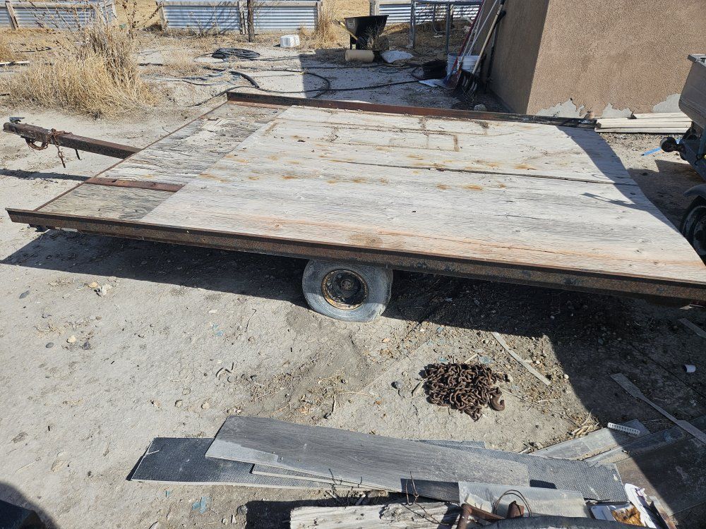 Single axle Tilt Trailer