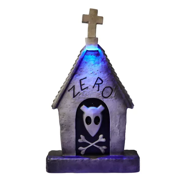 Halloween TNBC Zero The Nightmare Before Christmas Blow Mold Tombstone Graveyard Cemetery Home Decor Decoration Prop