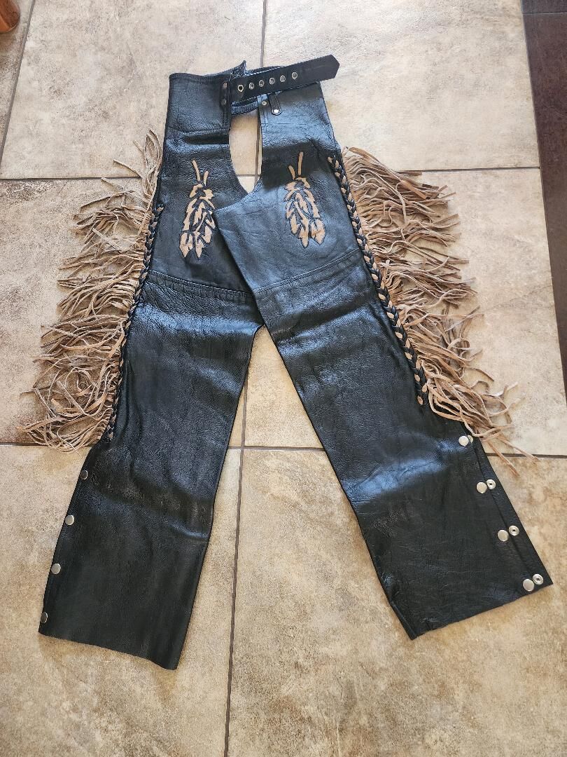 Women's Leather Chaps