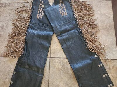 Women's Leather Chaps