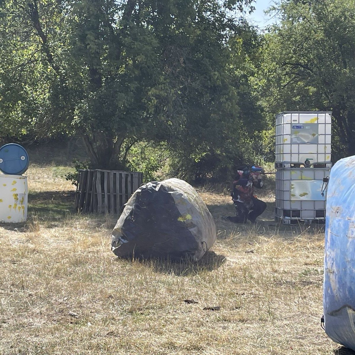 Free Paintball Bunkers-They DO NOT HOLD AIR