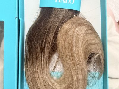 New Halo Couture Balayage Original Halo Hair Extensions 16" Ombre Dark Brown to Blonde
