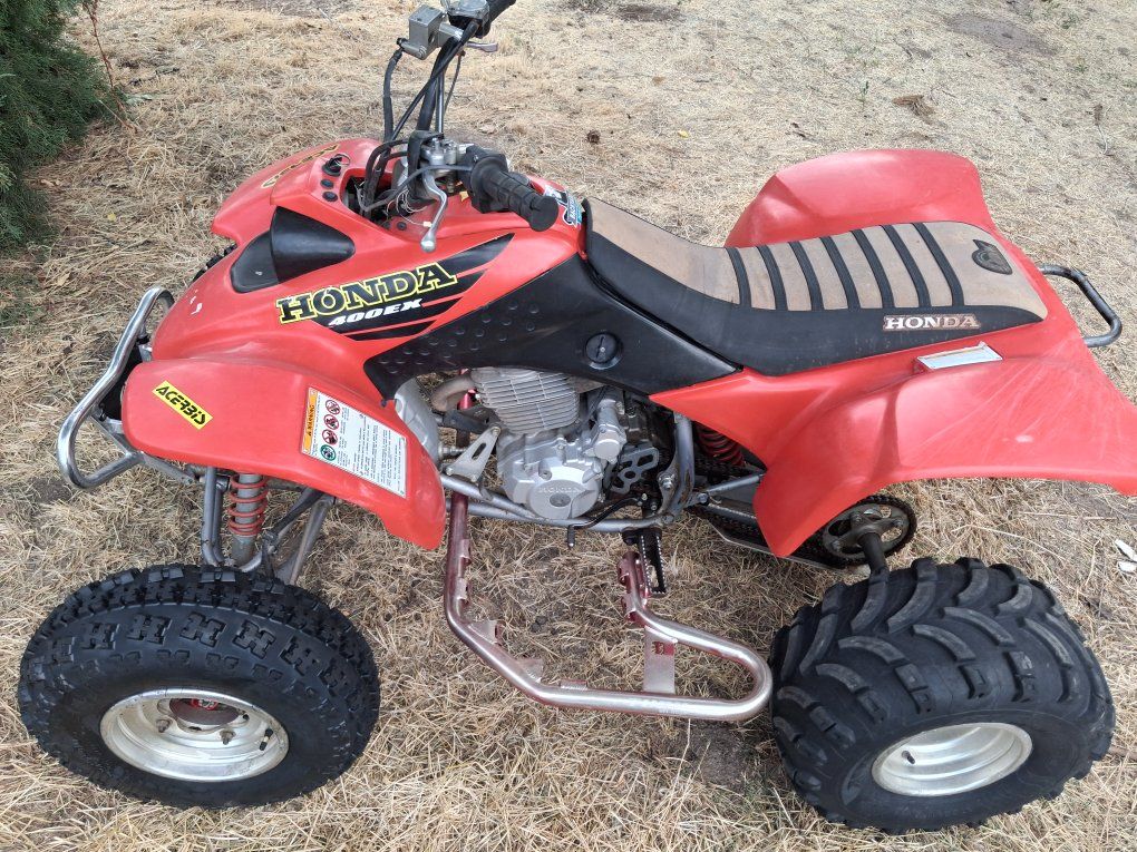 Honda TRX 400EX ATV Red Quad Sport Four Wheeler