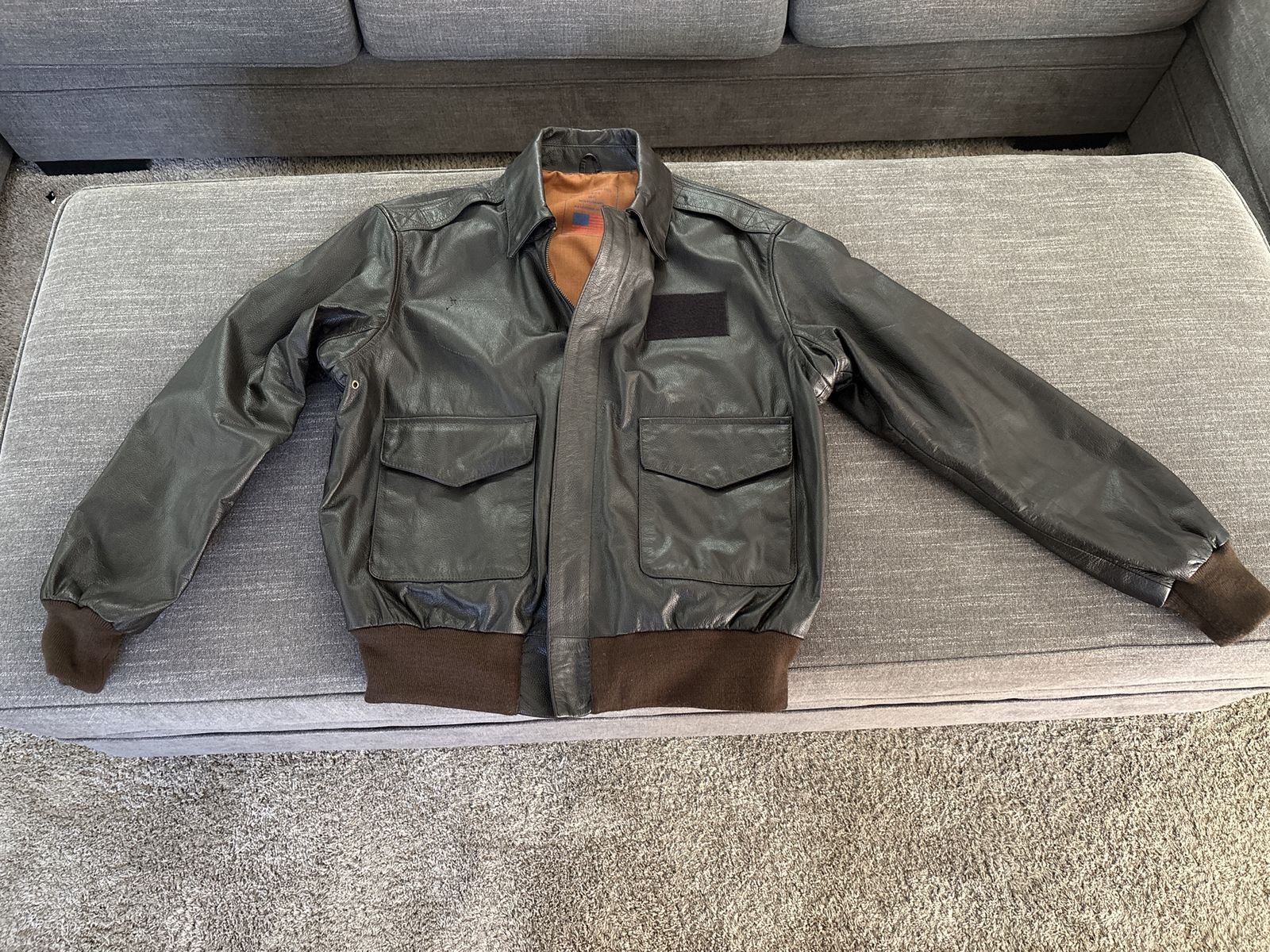 Authentic USAF pilots leather jacket