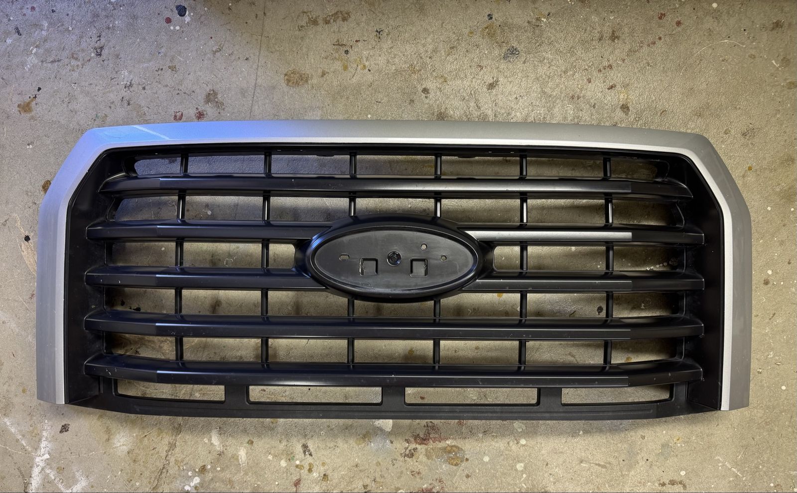 2017 F-150 OEM Ford Front Grille Assembly with Emblem Mount