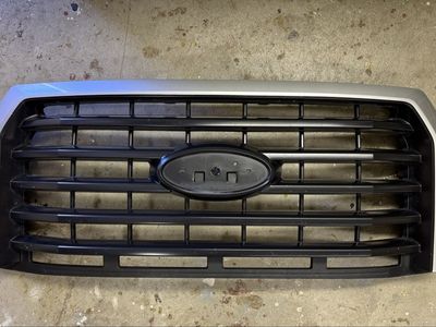 2017 F-150 OEM Ford Front Grille Assembly with Emblem Mount
