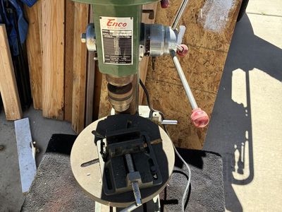 Enco bench drill press