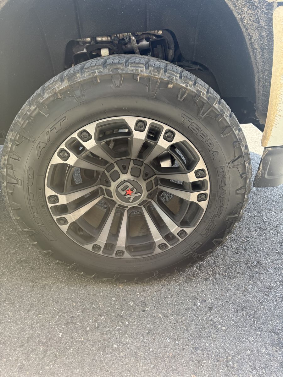 8x180 XD wheels with nitto tires trade