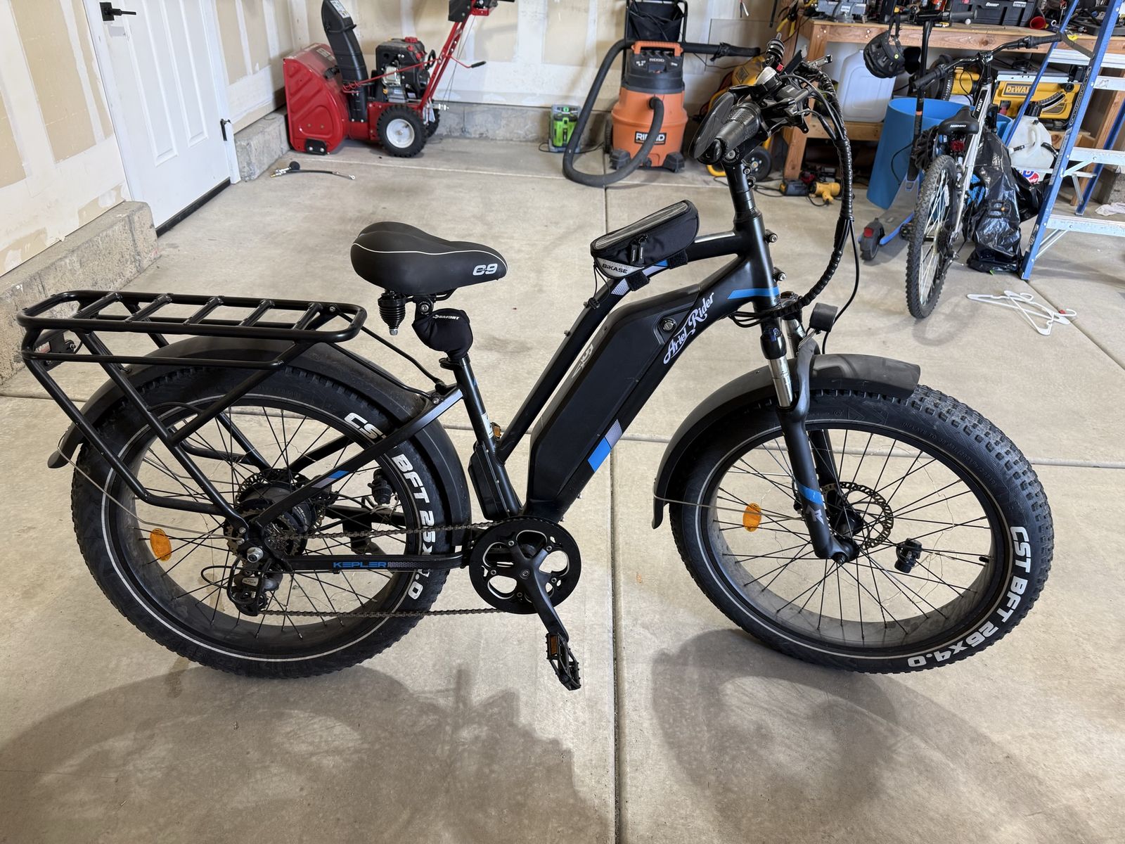 Ariel Rider Kepler Fat Tire Electric Bike E-Bike with Cloud-9 Saddle
