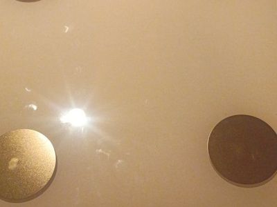 Ovutek Digital Body Weight Scale - White Glass Bathroom Scale