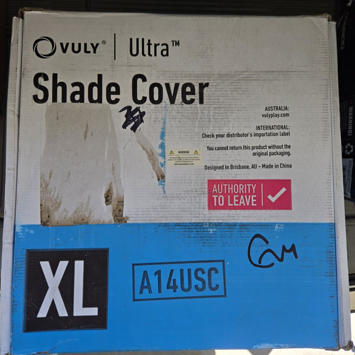 Vuly XL Trampoline Shade Cover