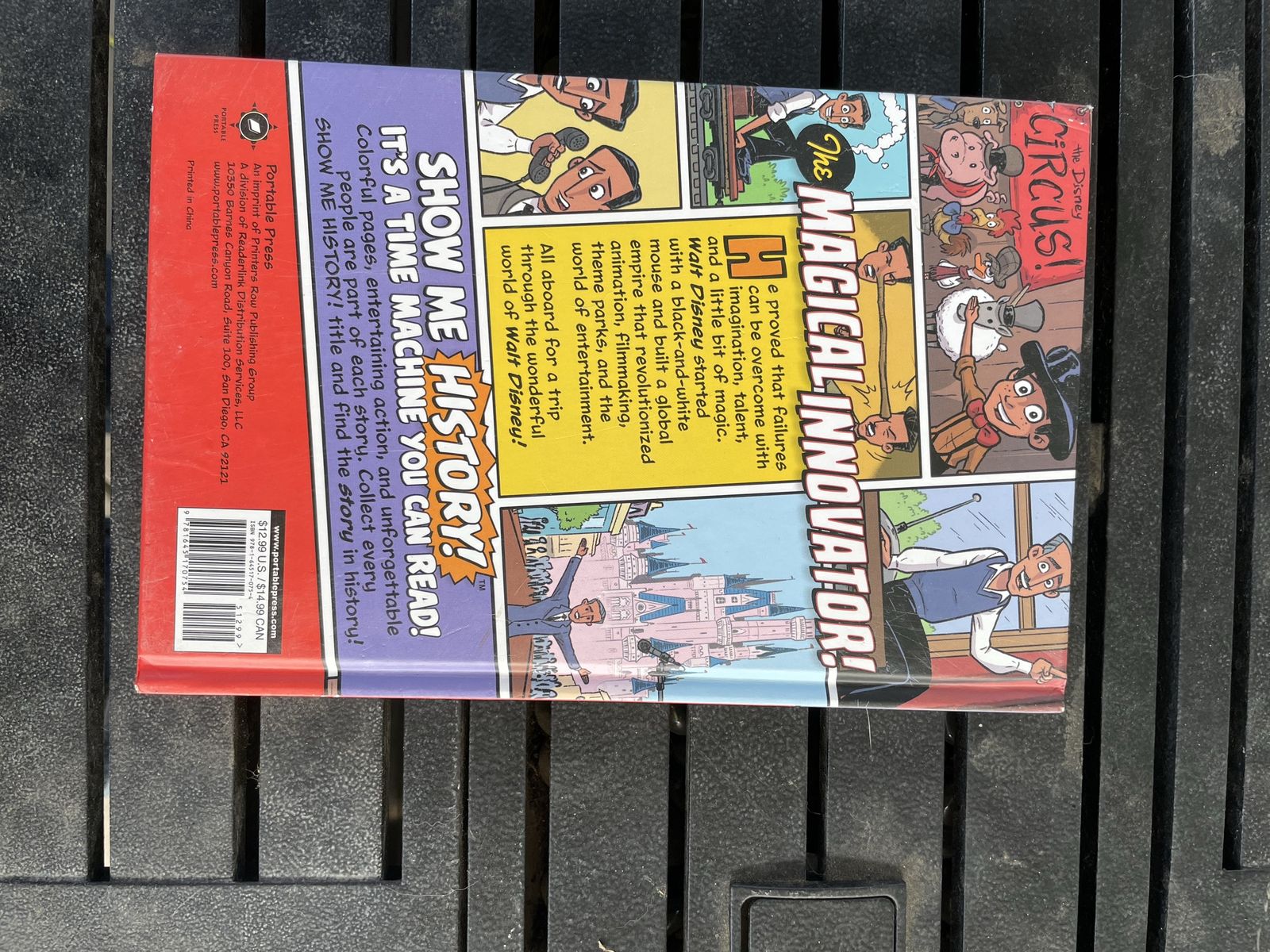 Show Me History! Walt Disney: The Magical Innovator! Graphic Novel