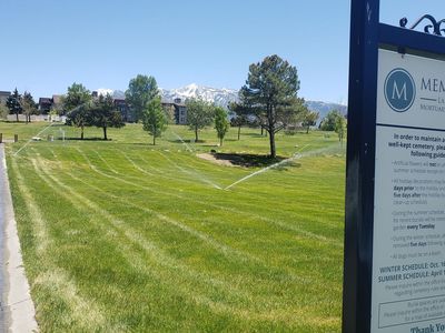 Burial plot