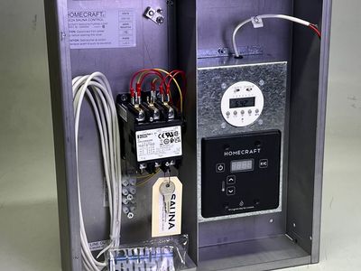 HOMECRAFT Digital Sauna Control Operating 208/240V 75 AMP TKE-24-D