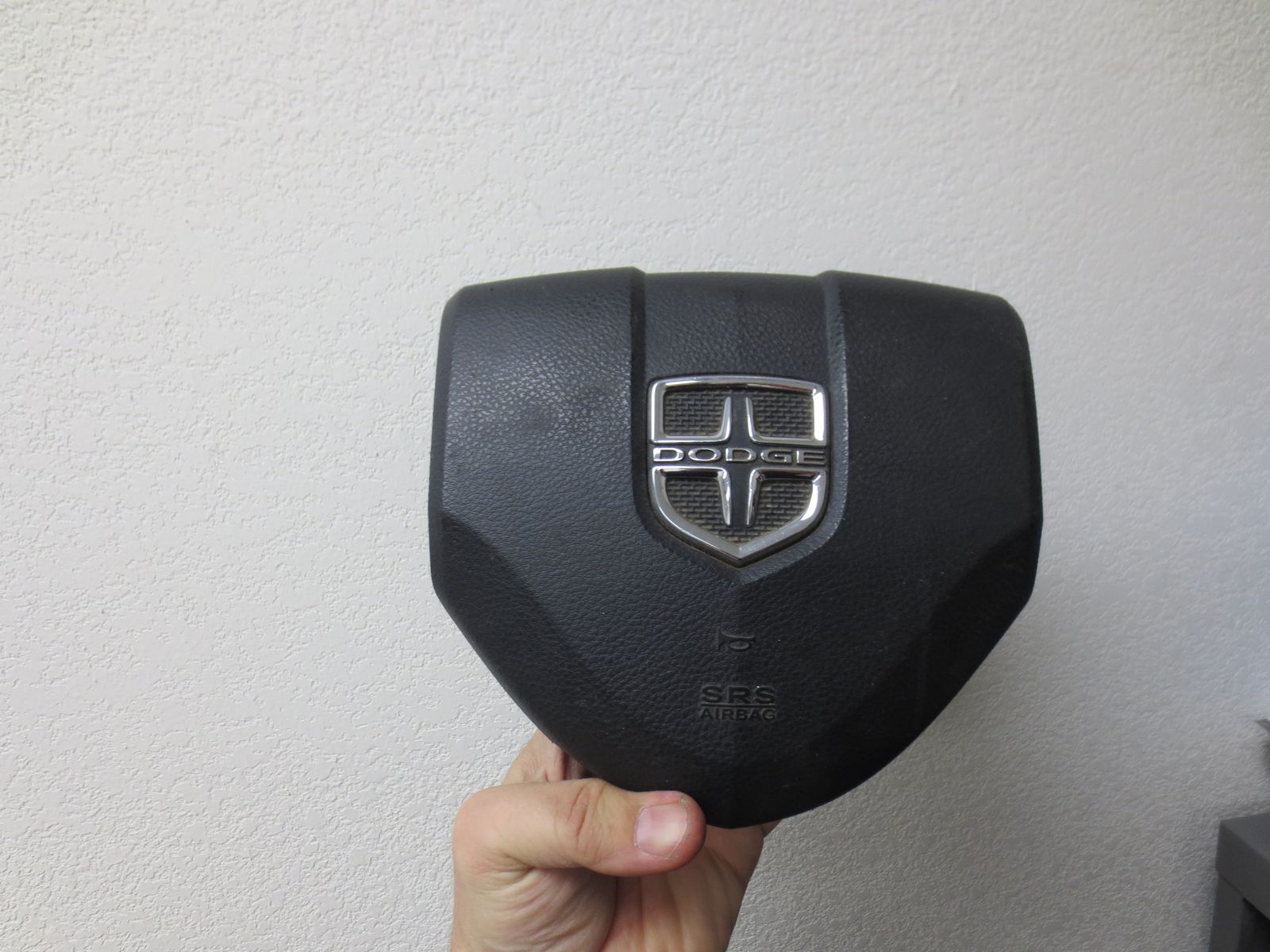 2015 Dodge DART OEM SRS Airbag Steering Wheel Cover Black Airbag - Used Part