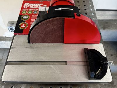 BAUER 12 in., 1-1/4 HP Disc Sander