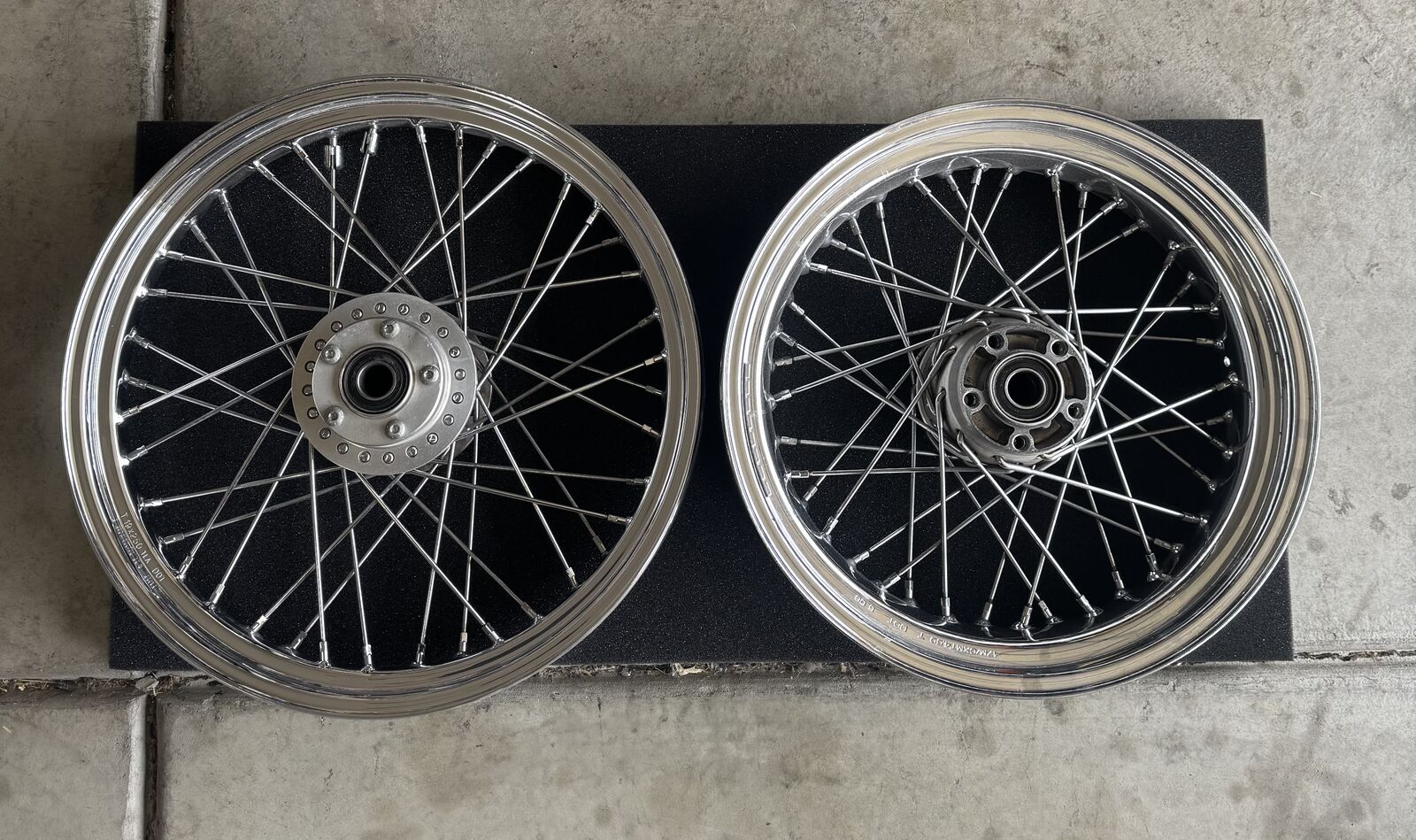 Harley Davidson Dyna Front & Rear Wheel Set