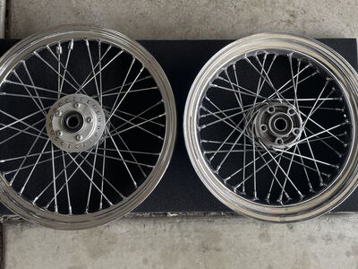 Harley Davidson Dyna Front & Rear Wheel Set