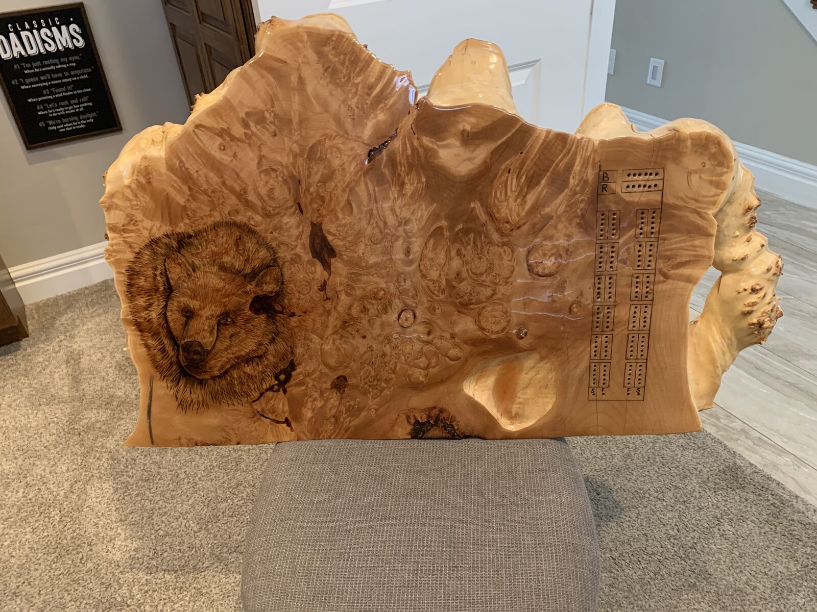 Cribbage Board, Art Piece