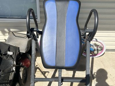 Body vision inversion table fitness equipment used