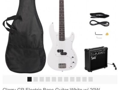 Glarry Bass Guitar With Amp