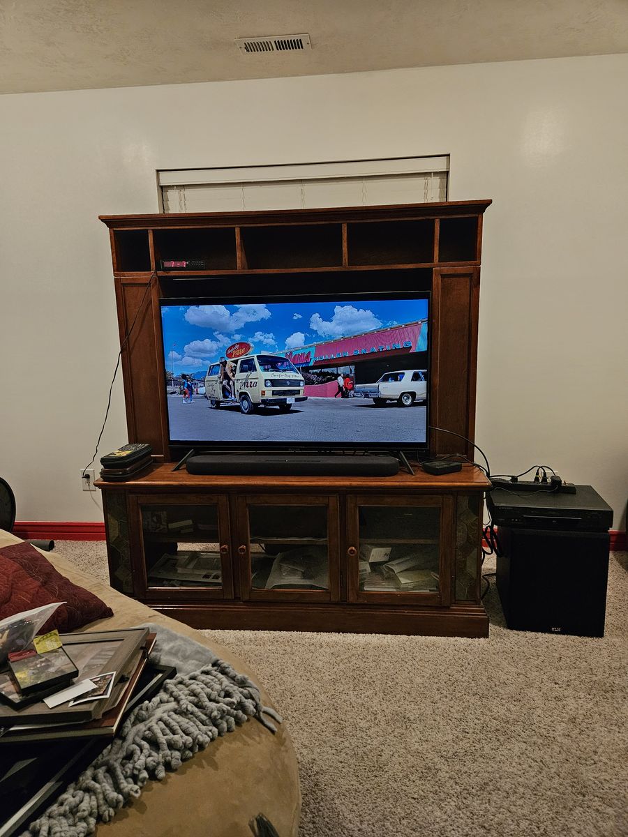 Wood Entertainment Center
