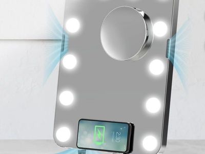 Sharper Image SpaStudio Hollywood Vanity Mirror