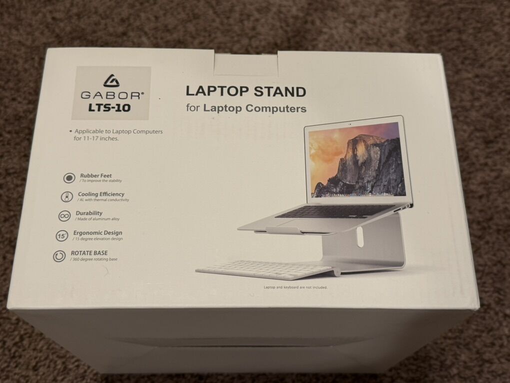 Laptop Stand - Gabor Brand - New in Box