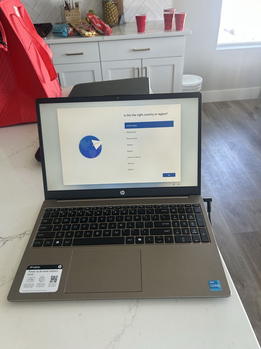 HP Laptop brand new