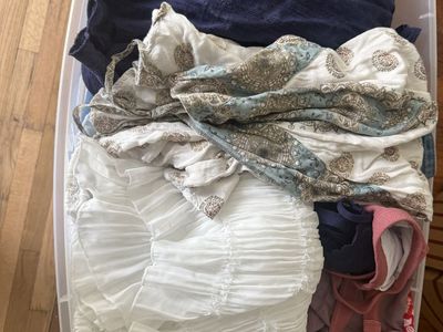 Young Women's Clothing Lot - Size Small - Tops, Sweaters, Denim & Accessories Bundle