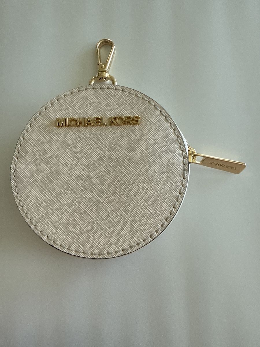 Michael Kors round coin pouch