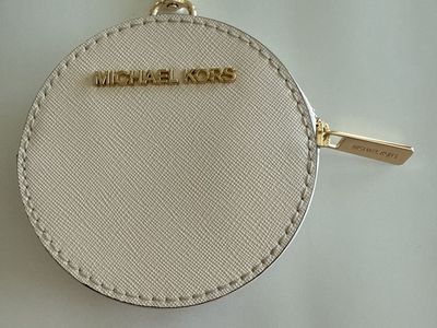 Michael Kors round coin pouch