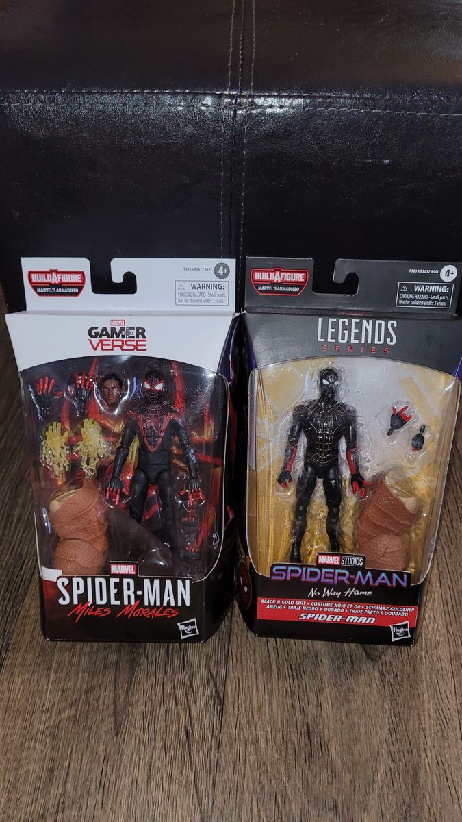Marvel legends miles Morales Spiderman action figures