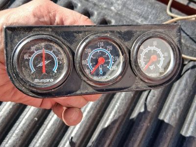 SunPro 3 inline Hot Rod Gauges!