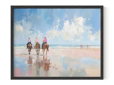 New unframed art HAUS AND HUES Coastal Cowgirl Room Decor - Retro Coastal Cowboy Decor for Dorm Room, Aesthetic Cowgirl Wall Art