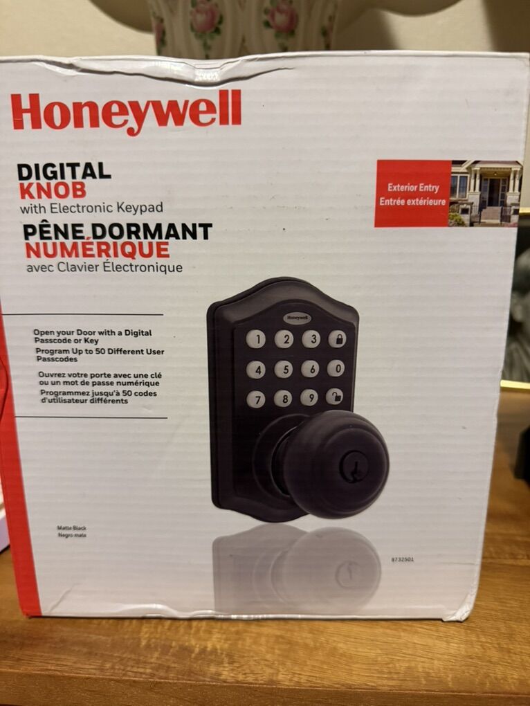 Honeywell Doorknob With Keypad