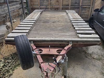 Vintage Aristocrat Utility / 16ft Raft Trailer - Tows Great - $650 (OBO)