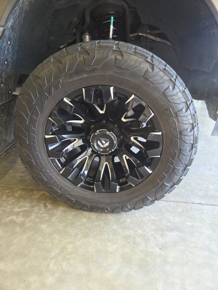 Set of 4 Used Toyo Open Country A/T III TIRES