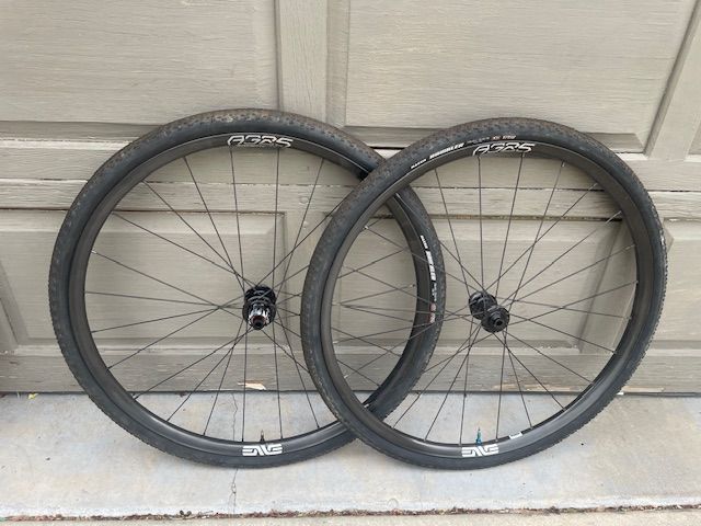 ENVE AG25 Carbon 700c gravel wheelset (Campy driver)