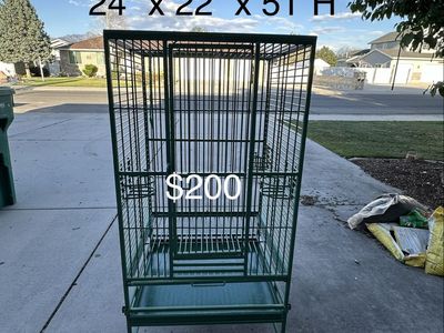 Parrot cage