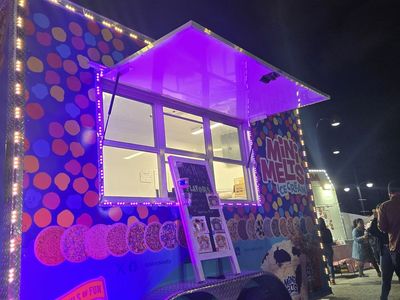 Mini melts ice cream trailer