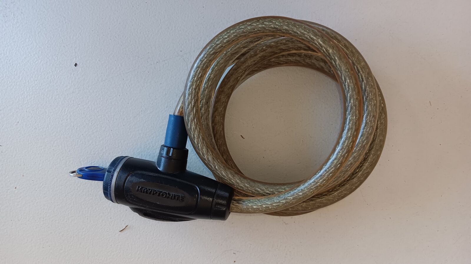 Kryptonite Brand Keyed, 6 ft. Thick Cable Lock