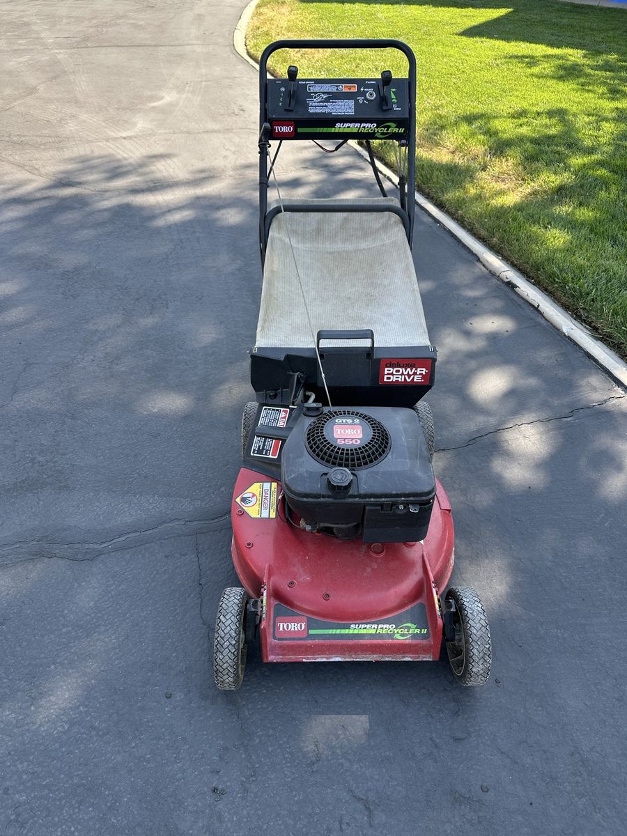 Toro mower