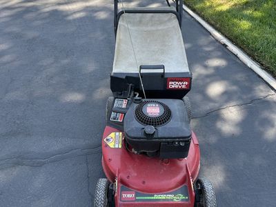 Toro mower